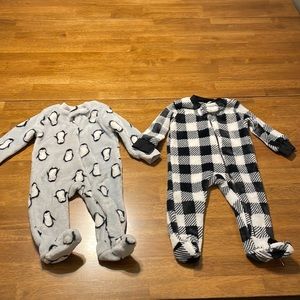 Hudson baby infant boy plush sleep and play